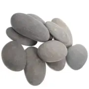 20 Pcs Painting Stone Child Smooth Pebbles For Crafts River Rocks