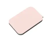 Vanity Mirror With Lights 360° Rotation Touch Screen 3 Colors Light Modes,Pink