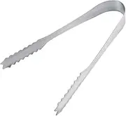 MUNEFE 5Pcs Stainless Scoops Tongs, Scoops Tongs Set, Ice Tongs for Ice Bucket for Cafes, Restaurants, Buffets, Bar Parties, Etc (5*Tweezers)