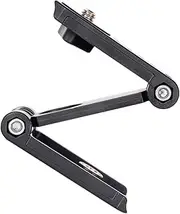 Vaguelly Z Type Tripod Camera Holder Mobile Phone Clip for Desk Lightweight Portable Cellphone Support Compatible with Tripods and Stabilizers