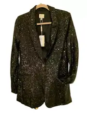 Elie Tahari Formalwear Gorgeos Sequin Blazer size 10 new with tags
