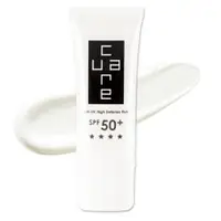 在飛比找蝦皮購物優惠-CureCare炫曜 清爽高效防曬乳 SPF50+(無色)4