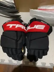 True Pro Stock / Return Hockey Gloves - Shane Pinto Ottawa Senators 13.5"