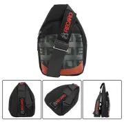 BRIDE Backpack Cross Body Chest Pack RECARO Black Shoulder Waist Bag Messenger