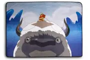 Avatar: The Last Airbender Aang and Appa Fleece Throw Blanket | 45 x 60 Inches