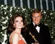 Steve McQueen winner of the Henrietta Award for World Film Favorit- Old Photo
