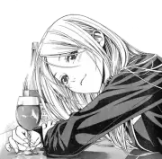 Moka Akashiya Rosario and Vampire B/W Weatherproof Sticker 6" Car Decal