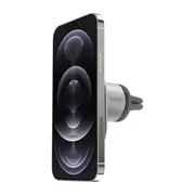 Belkin Magnetic Car Vent Mount Pro -Magsafe compatible - Work with iPhones with Magsafe Accessories - One-Handed Magnetic Alignment [WIC003btGR]