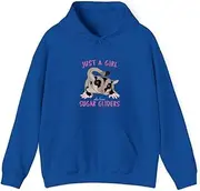[X.Style] Just a Girl Who Loves Sugar Gliders Cute Pet ds037 Hoodie Royal L