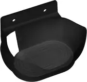[D DOLITY] Plastic Case for Google Nest Audio, Wall Mount Speaker Stand Stable Guard Holder, Used for Google Nest Audio Smart Speaker - Black