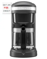 KitchenAid 12-Cup Drip Coffee Maker with Spiral Showerhead with $11 Credit