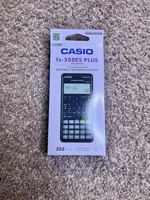 CASIO FX-350ES PLUS 2nd EDITION SCIENTIFIC CALCULATOR SCHOOL,OFFICE