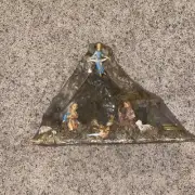 Vintage Nativity Scene With Manger Made in Italy Fontanini?