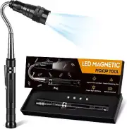 Magnetic Pickup Tool with LED Telescoping Pick Up Magnet Stick for DIYers