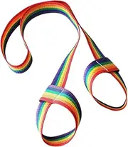 Skate Straps Ice Skates Straps Skate Carrier Strap Snowboard Carrier Rope Pole Boot Carry Sling Ski Pole Straps Hockey Skates Yoga Mat Carrier Strap Portable Ice Shelf Polyester