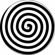 Custom Slipmat Slip Mat for Technics or any DJ Turntable Record Player SPIRAL