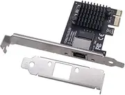 IsMwav 100/1000M/2.5G RJ45 Gigabit Network Card Wired Network Card RJ45 RTL8125BG Chipset PCIe PCI Express Network LAN Card