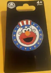 Patriotic Elmo “Uncle Sam” Sesame Place Street Pin