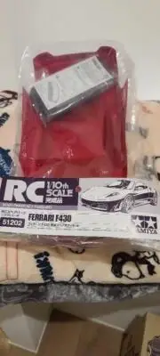 Tamiya RC 1/10th Scale Body Parts Set Finished FERRARI F430 51202 New from Japan