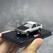 AU AUTOart 1:64 JDM Carbon Hood AE86 SPRINTER TRUENO Initial D Model Car ABS New