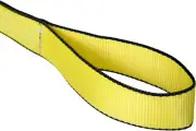 Mazzella EE1-902 Edgeguard Nylon Web Sling, Eye-and-Eye, Yellow, 1 Ply, 18' L...