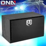 30" Black Aluminum Truck Pickup Trailer RV Tool Box Storage w/ T-Bar Lock+Keys