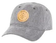 AP95882 Safe Action Patch Hat, Distressed Gray Denim, Relaxed Fit w/Adjust