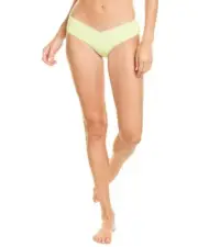 L*Space 292147 Women Ridin' High Ribbed Pratt Classic Bottoms Mojito Size SM