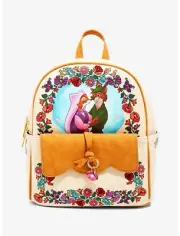 Danielle Nicole Disney Robin Hood Maid Marian Floral Mini Backpack NWT