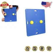 Durable Yellow 15x18 Inch Balance Board with Handles for Stability Training