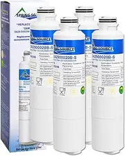 Refrigerator Water Filter DA2900020，Compatible for Samsung ，DA29-00020A/B, DA29-00020B-1, HAF-CIN/EXP, 46-9101 for French Door Fridge(4PCS)