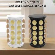 360 Degree Rotating Coffee Pod Holder 33x19cm Coffee Capsule Holder[