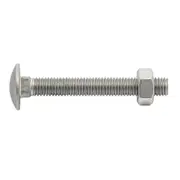 Zenith M10 x 75mm Stainless Steel Cup Head Bolt And Nut