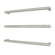 Radiant SBRTR-800 Heated/Non-Heated Single Round Towel Rail - 800mm - Brushed Satin (1 Piece)