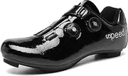 [SUNROLAN] Women's Leather Casual Summer Breathable Slip-On Backless Slipper Mule Loafer Flats Shoes Hollow Out