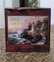 Thomas Kinkade Painter of Light: The Light of Peace 500 Piece Oversize Puzzle