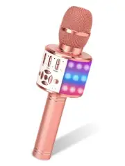 Karaoke Microphone for Adults, Wireless Bluetooth Microphone for Singing Port...