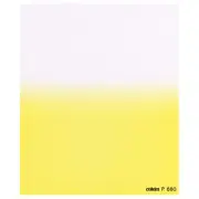 Lens Filter Cokin P Series P660 Gradual Fluo Yellow 1 Hard-Edge Graduated 0.1