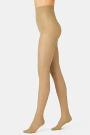 [Bonds] Bonds Women's Cotton Sheer Relief Support Sheers 20 Denier in Mini Beige Size: Extra Tall Extra Tall Mini Beige