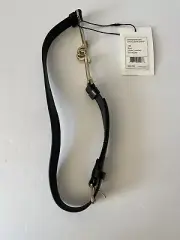 New Theory Transformer Shoulder Strap Black Leather