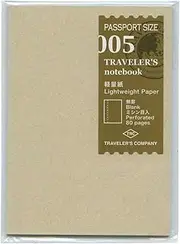 Traveler's notebook Passport size Refill lightweight paper [ 14371006 ]