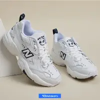 在飛比找蝦皮購物優惠-New balance 608 IU NB608 白粉 全白