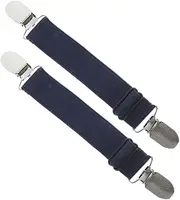 Generic Adjustable Elastic Boot Clips for Trouser Legs Fixing Windproof Pant Clips for Men Women for Outdoor Sports Protect Against Water