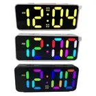 Digital Alarm Clock Trendy Night Light for Restaurant Apartment Drawing Room