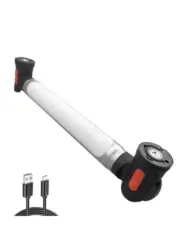 Rechargeable LED Work Light with Swivel Magnetic Ends & Hooks