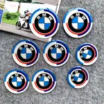 3D貼紙 滴膠貼紙 BMW貼紙 寶馬LOGO裝飾貼紙 50周年紀念款 BMW車標貼紙 更換凝膠 凱越改 裝貼紙