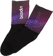 [KOMBIUDA] 2 Pack Long Tube Socks Sports Elastic Socks for Men Women Compression for Outdoor Activities