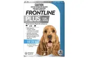 Frontline Plus for Medium Dogs 10-20 kgs - 6 Pack - Blue - Flea & Tick Control