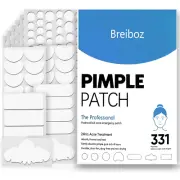 Large Pimple Patches for Face 331 Patches-7 Size,306 Patches round & 25 XL Acne