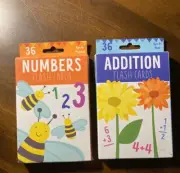 Bendon Flash Cards (Numbers & Addition) Learning Homeschool Preschool Math 4+
